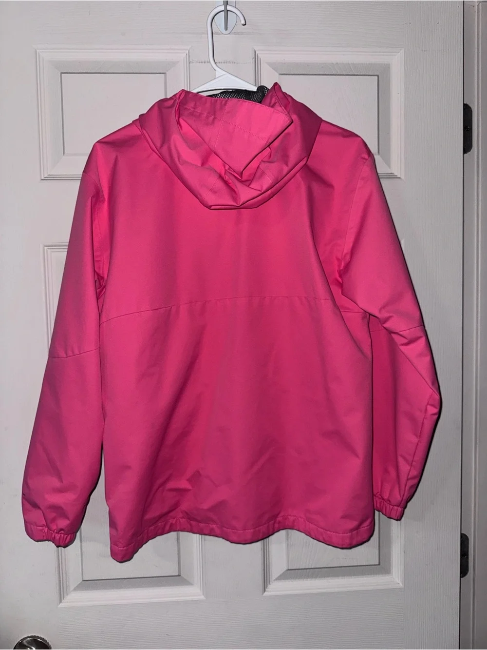 Columbia Kids Bright Pink Hooded Rain Jacket